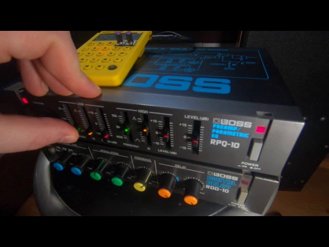 Boss RPQ-10 Preamp/Parametric EQ - YouTube