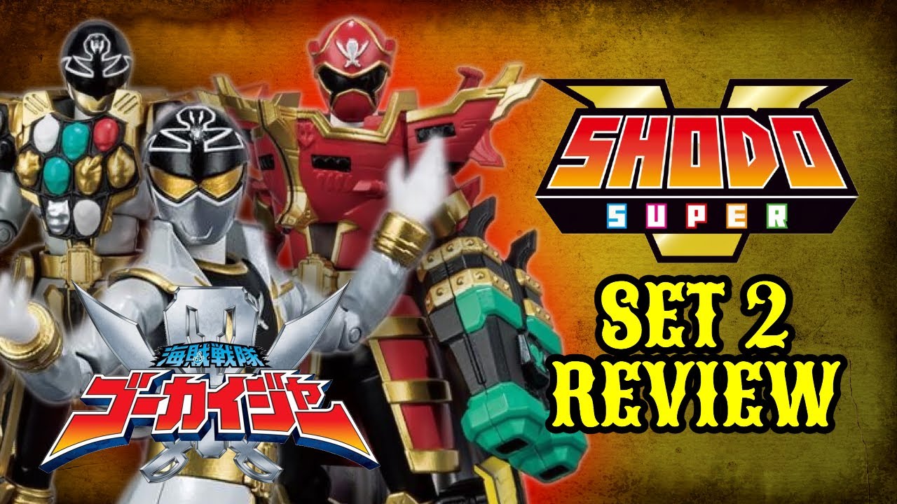 REVIEW: SHODO Super Kaizoku Sentai Gokaiger Set 2! Only Figures of