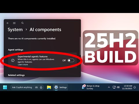 New Windows 11 25H2 Build 26220.7262 – New Big Features, Point-in