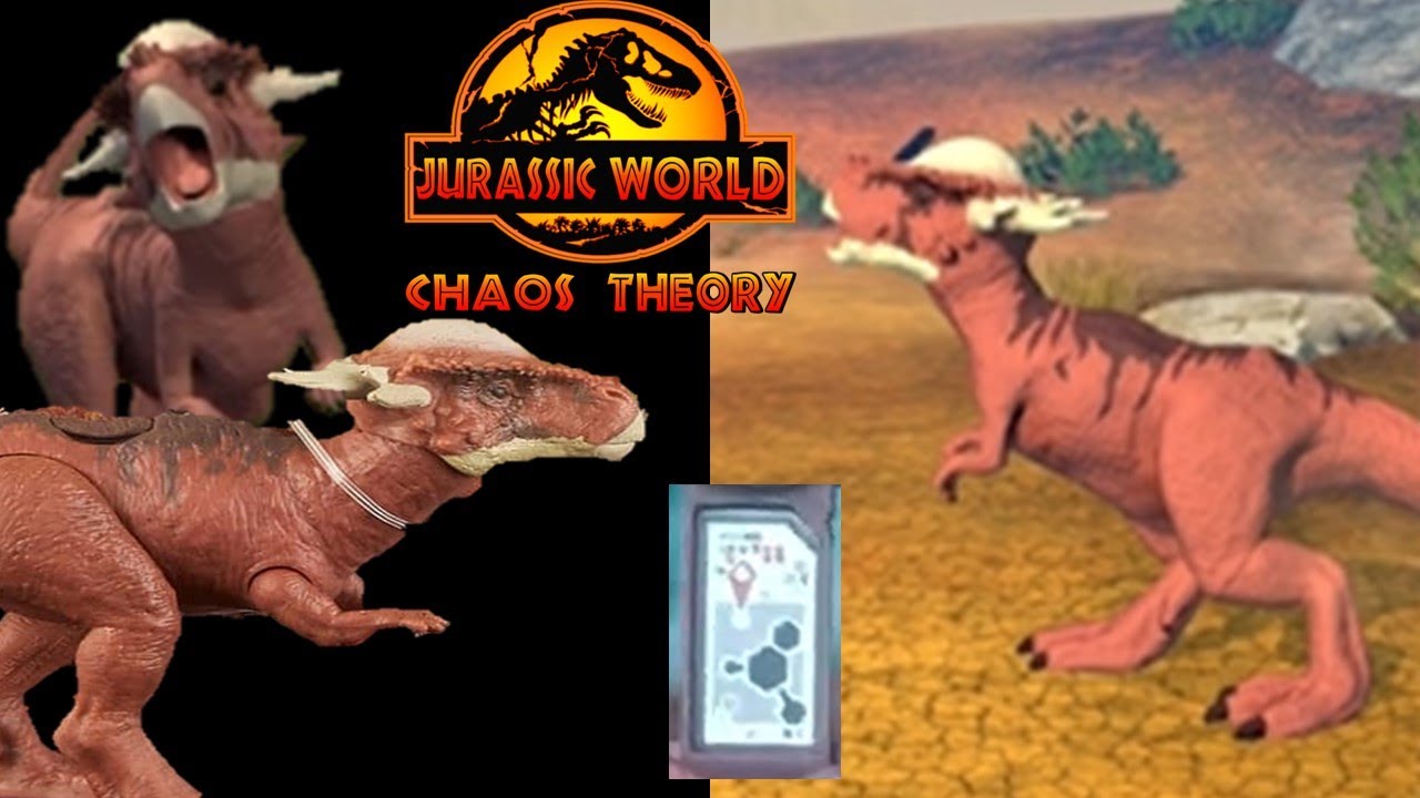 Jurassic world Chaos Theory Stygimoloch and Kenji scan code - YouTube