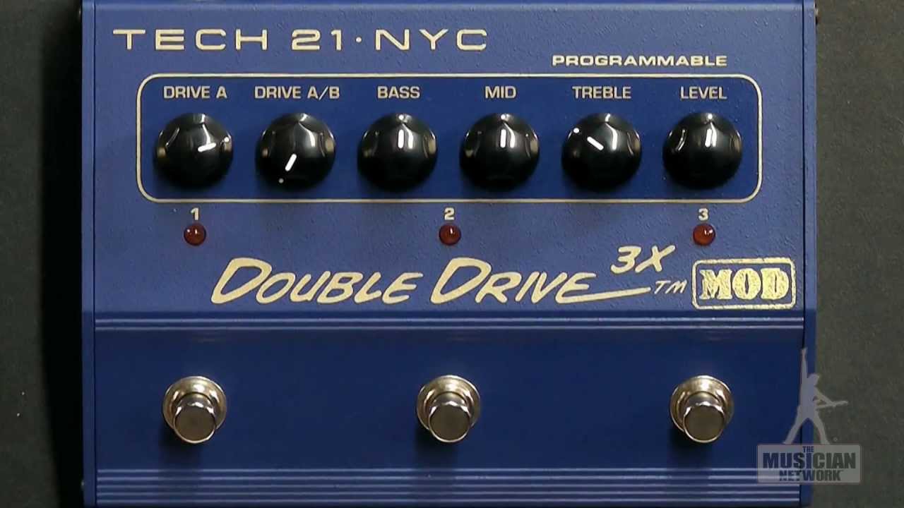 Tech 21 Double Drive 3X Mod: Gear Up - YouTube