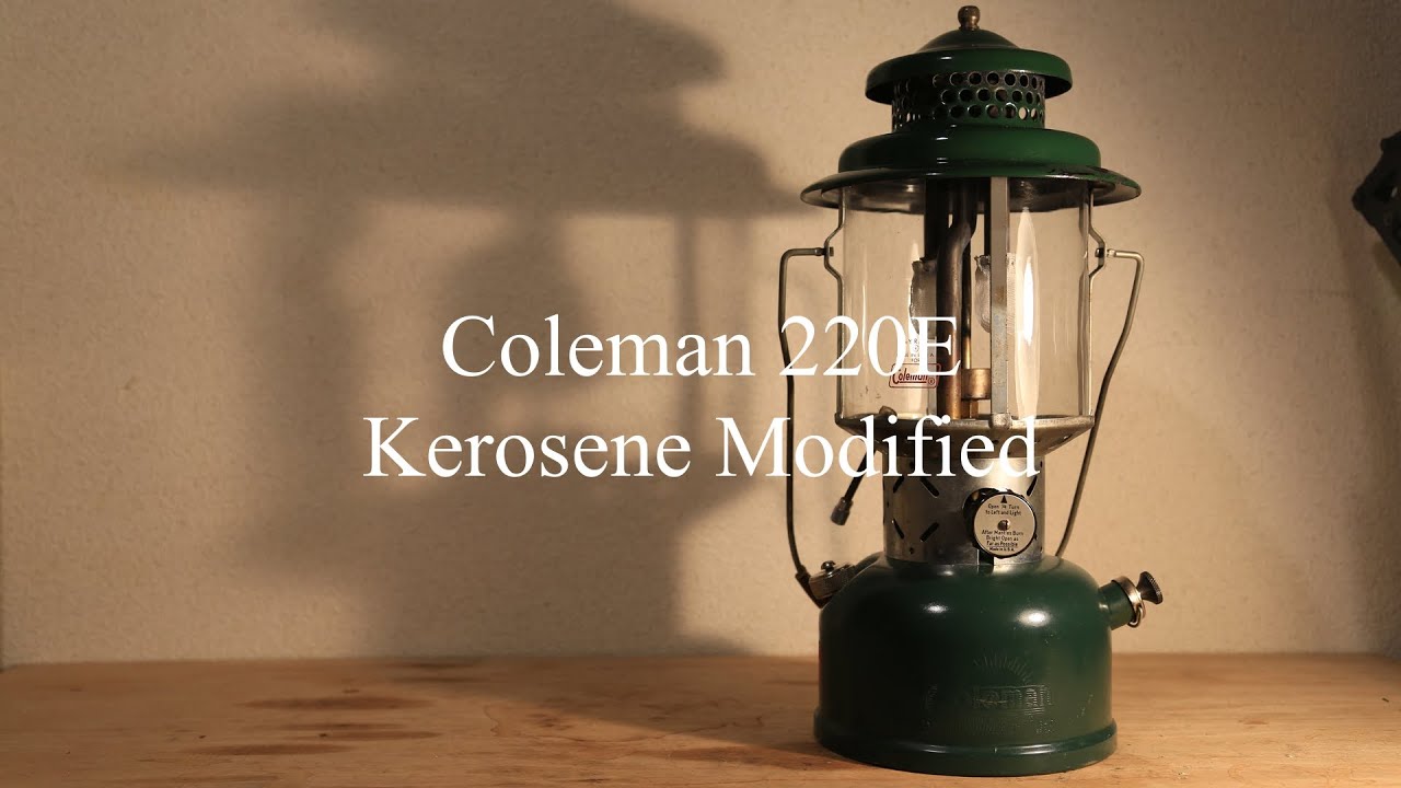 改修】Coleman 220E ケロシン化~点火まで - YouTube
