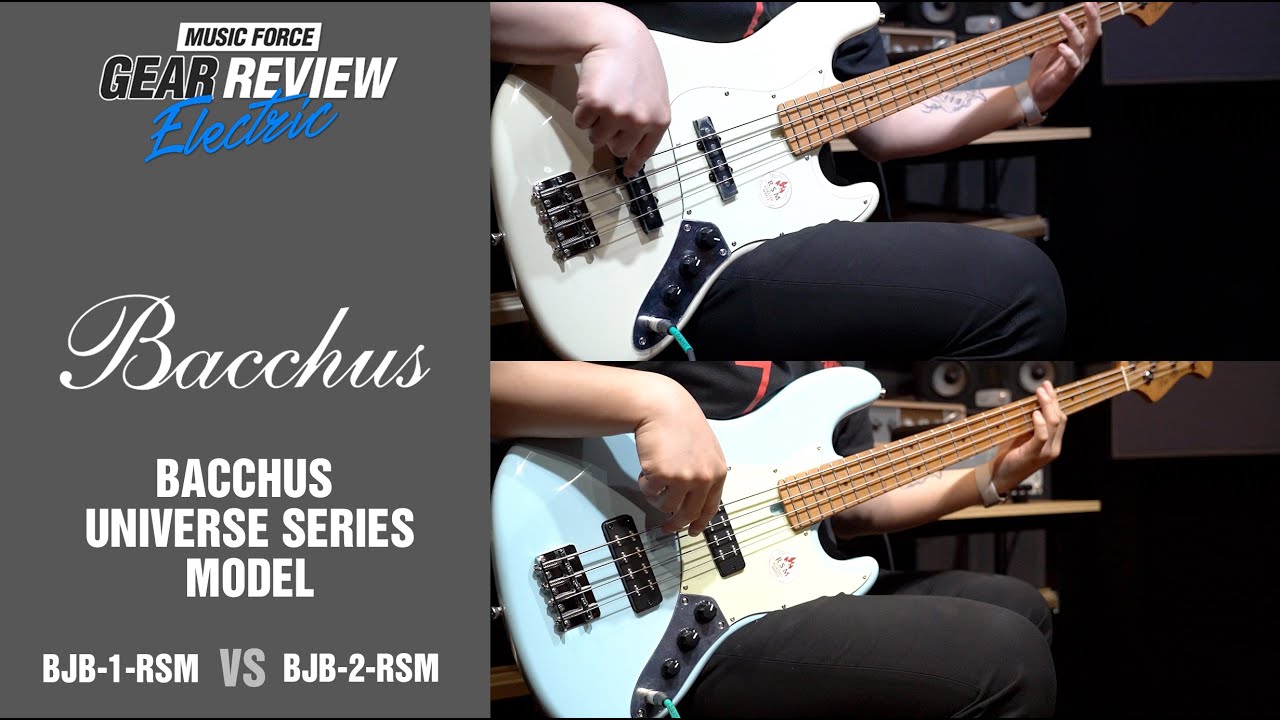 Bacchus Universe Series BJB-1-RSM VS BJB-2-RSM Bass Review (No