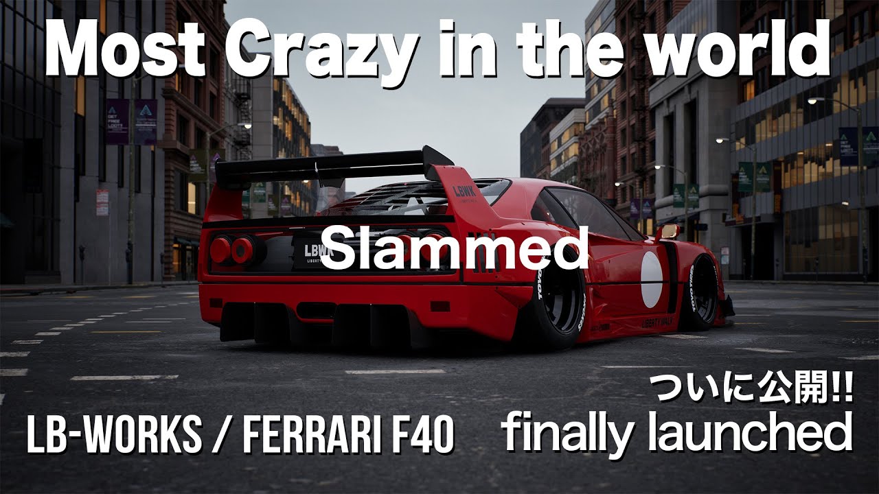 世界初公開！！LB-WORKS Ferrari F40 の全てを見せます！！ ｜ Most