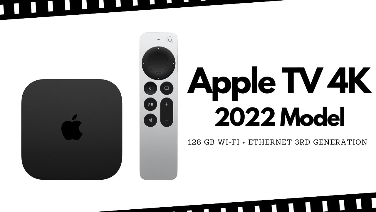 2022 Apple TV 4K Wi‑Fi + Ethernet with 128GB Storage (3rd