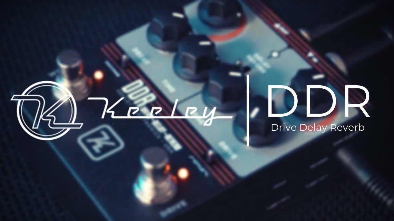DDR - Drive Delay Reverb - Keeley Electronics Guitar Effects Pedals