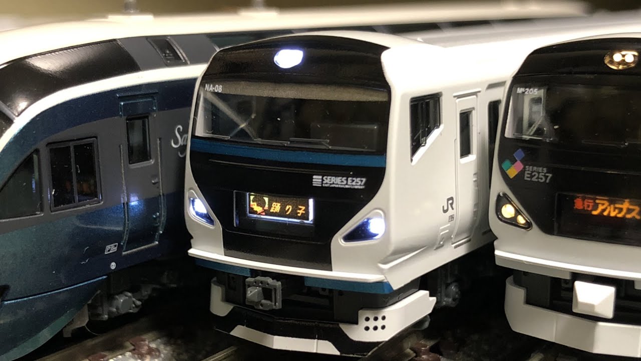 KATO】E257系2000番台「踊り子」を見る E257-2000 series 