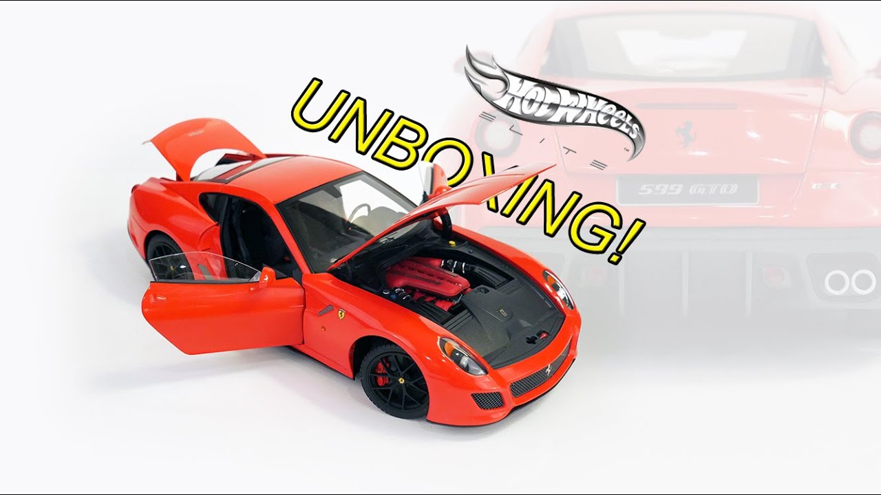 Unboxing & Review] - Ferrari 599 GTO 1:18 by Hot Wheels Elite