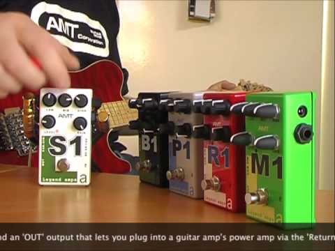 AMT Electronics: S1 preamp - CAB SIM demo - YouTube