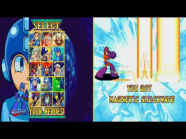 マブカプEX】ロックマン -Megaman- アーケードプレイ-Arcade play