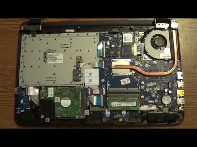 Upgrading the HP 15 Series AF131DX - YouTube