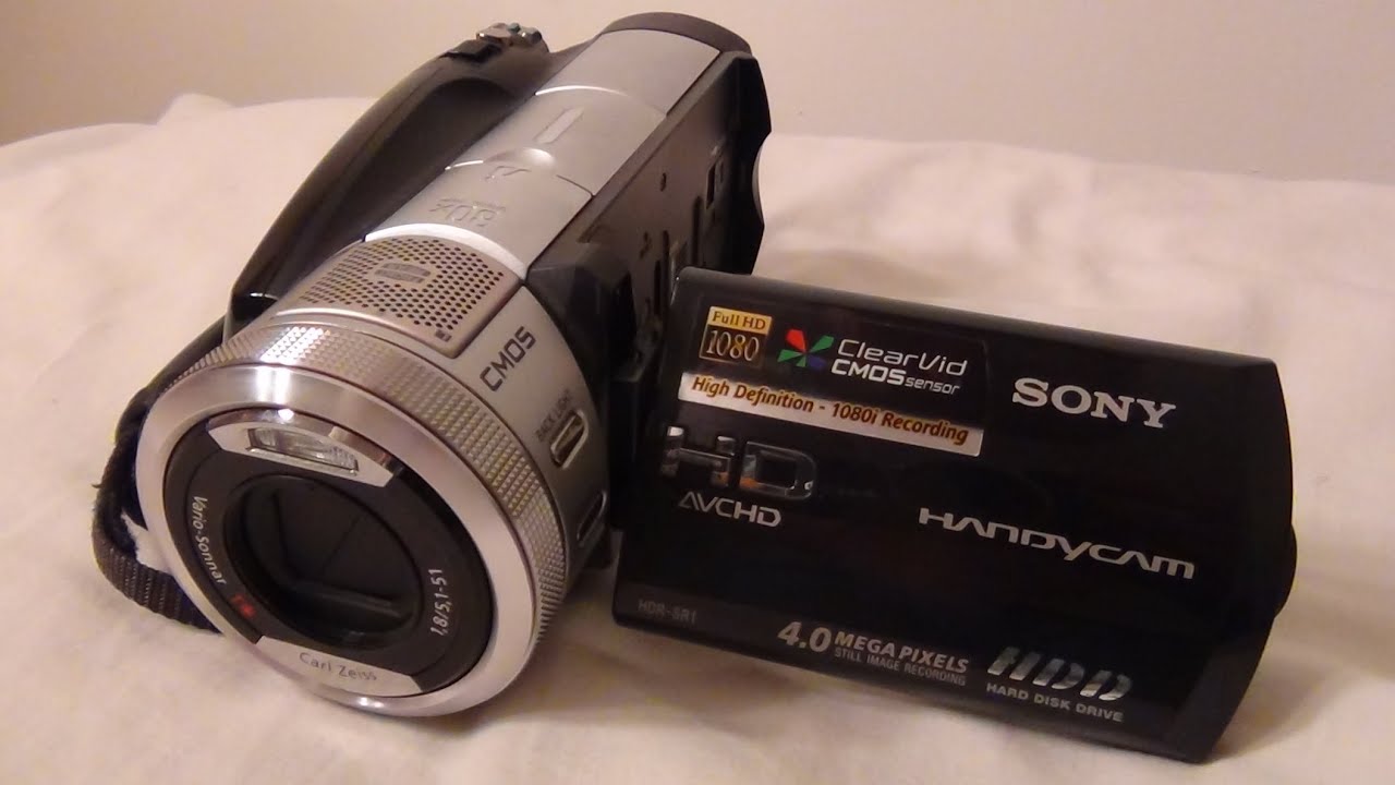 2006 Sony Handycam HDR SR1 Review And Test - YouTube
