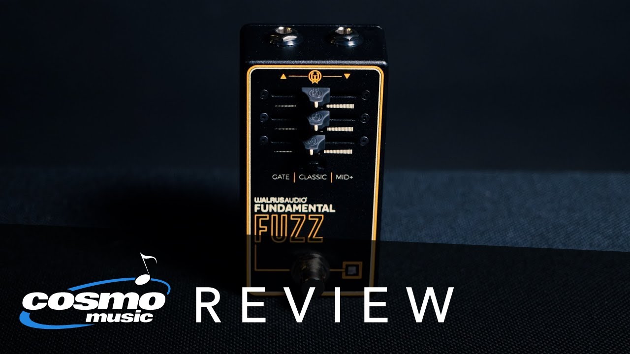 Walrus Audio Fundamental FUZZ Pedal Demo Review - YouTube