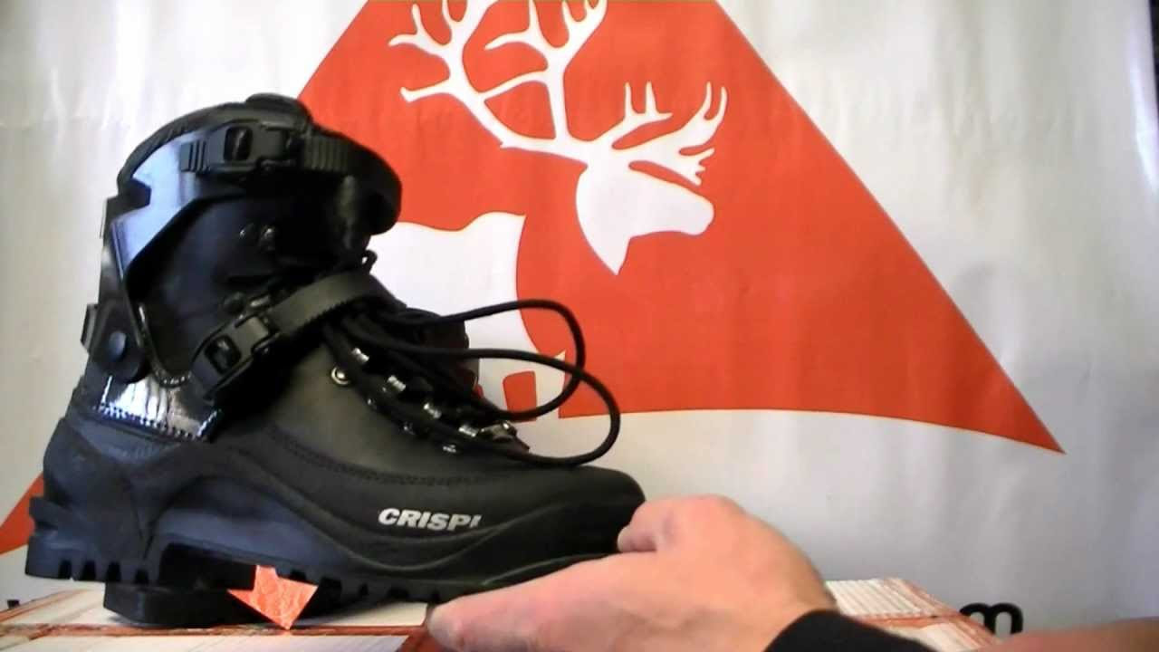 Crispi Svartisen 75mm - YouTube