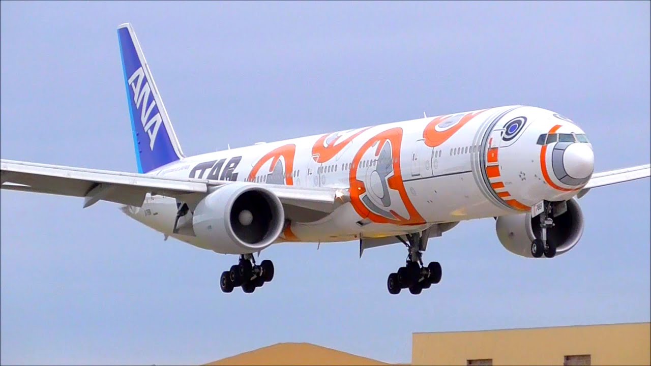 航空機・ヘリコプター BB-8 ANA JET Boeing 777-300ER STAR WARS