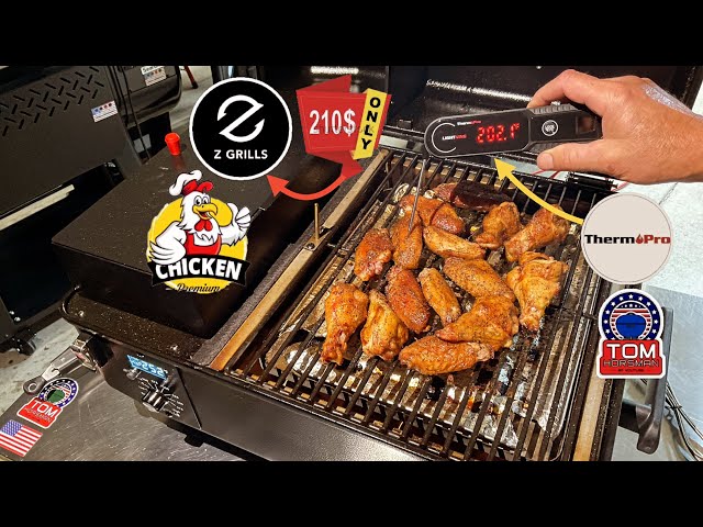 Z-Grills Cruiser Portable Pellet Grill! / Crispy Chicken Wings