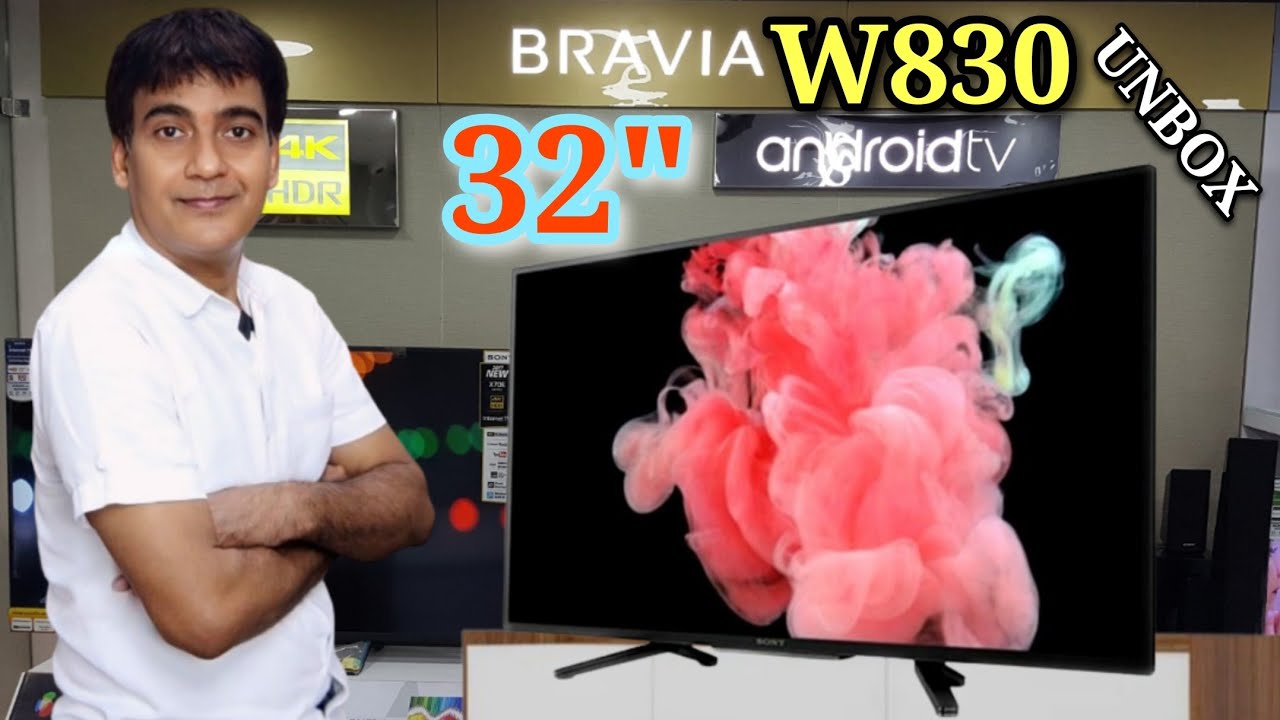 Sony Bravia KD-32W830 32 Inch Smart Android Google TV Unboxing