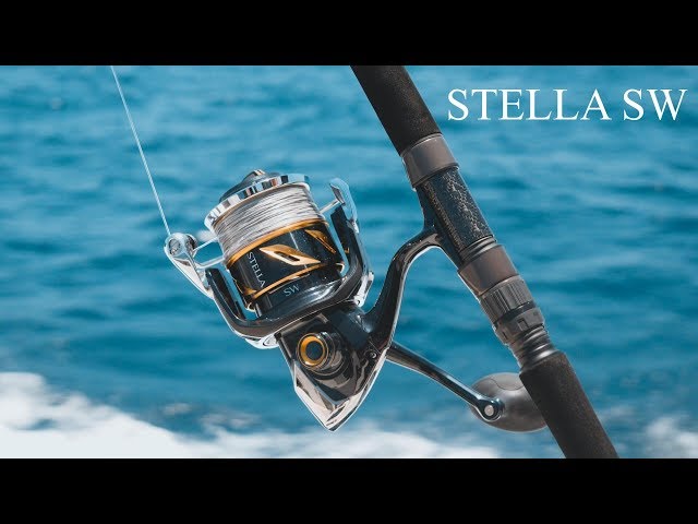SHIMANO 19 STELLA SW 14000XG PEライン巻いてます SHIMANO 19 STELLA