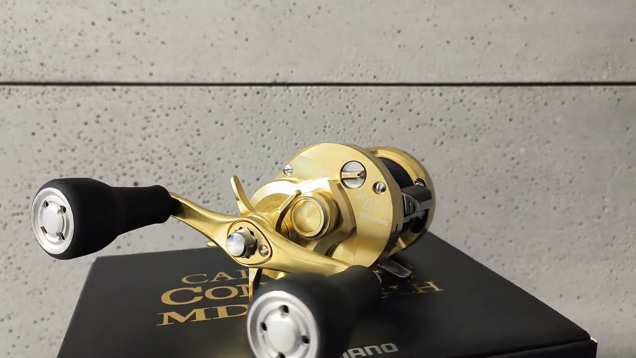 Shimano Calcutta Conquest MD 401XGLH - YouTube