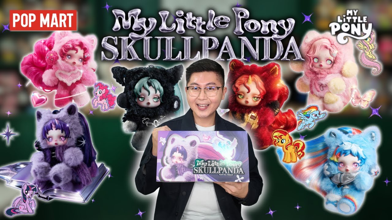 I GOT THE SUPER SECRET 😱 POP MART SKULLPANDA x My Little Pony