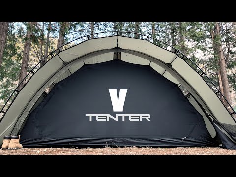 TENTER】Ortus-V installation - オルタスVの設営方法 ※12月上旬販売
