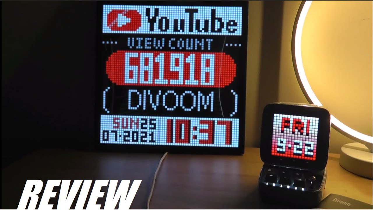 REVIEW: Divoom Pixoo 64 - Smart Pixel Art Display - WiFi Smart