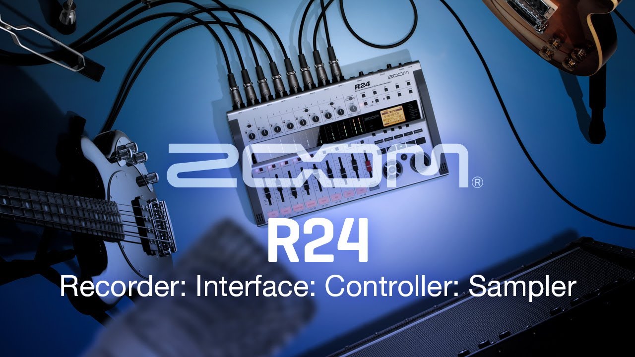R24 Recorder : Interface : Controller : Sampler | ZOOM