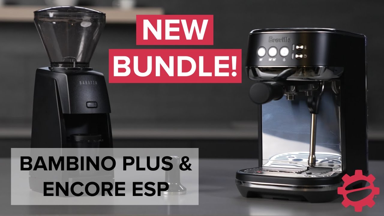 Breville Bambino Plus Baratza Encore ESP Bundle | Seattle Coffee Gear