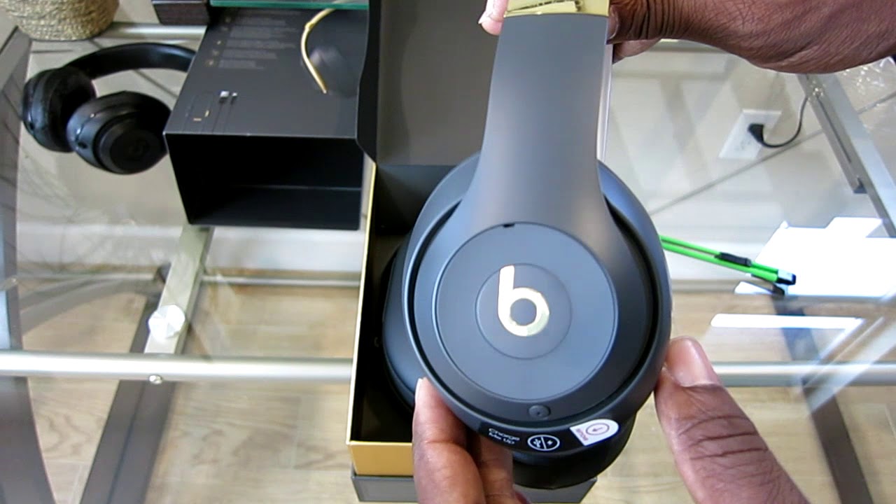 New Apple Beats Studio 3 Wireless Headphones Shadow Gray Unboxing