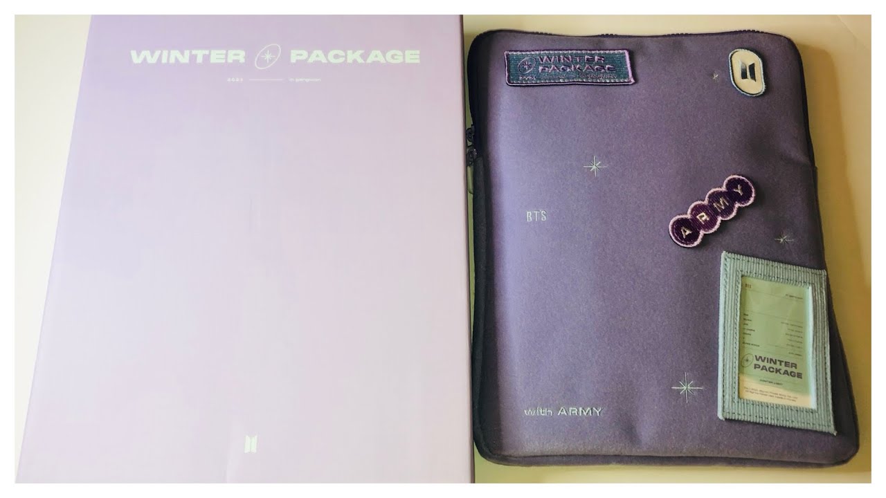 ✨ UNBOXING ✨ BTS - 2021 WINTER PACKAGE - YouTube