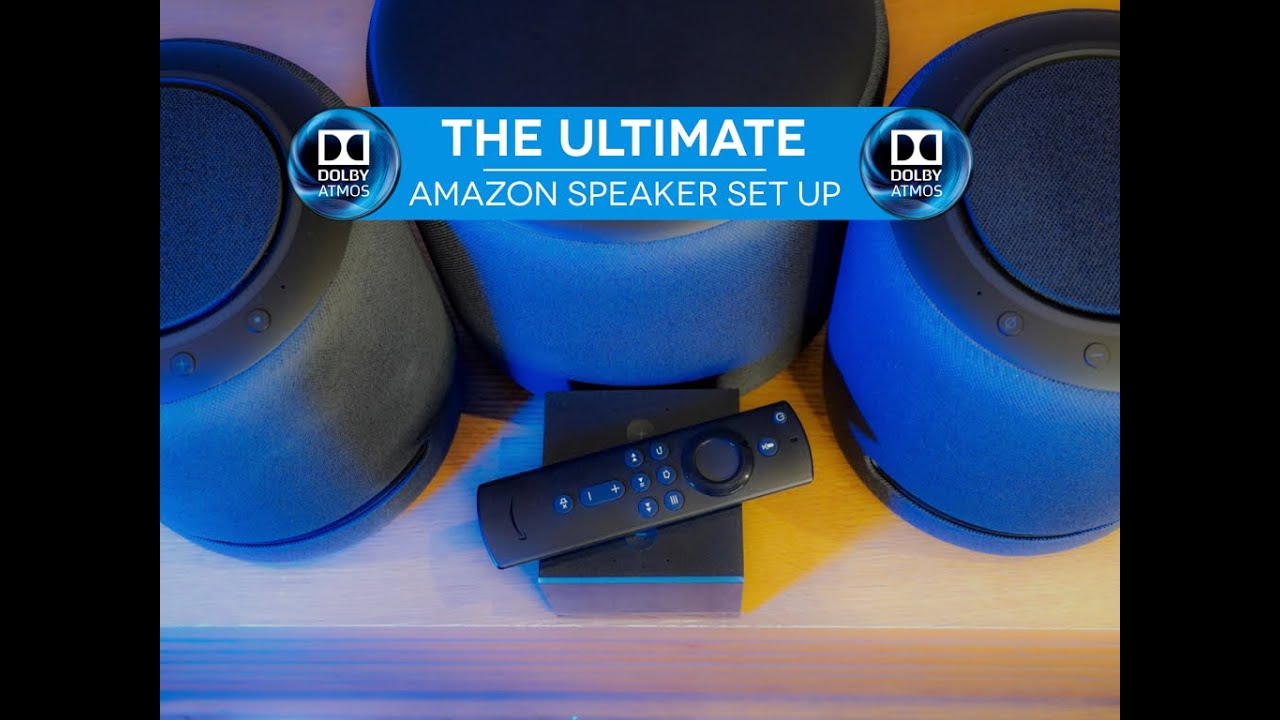 The Ultimate Amazon Speaker Home Cinema Set Up | Two Echo Studio's
