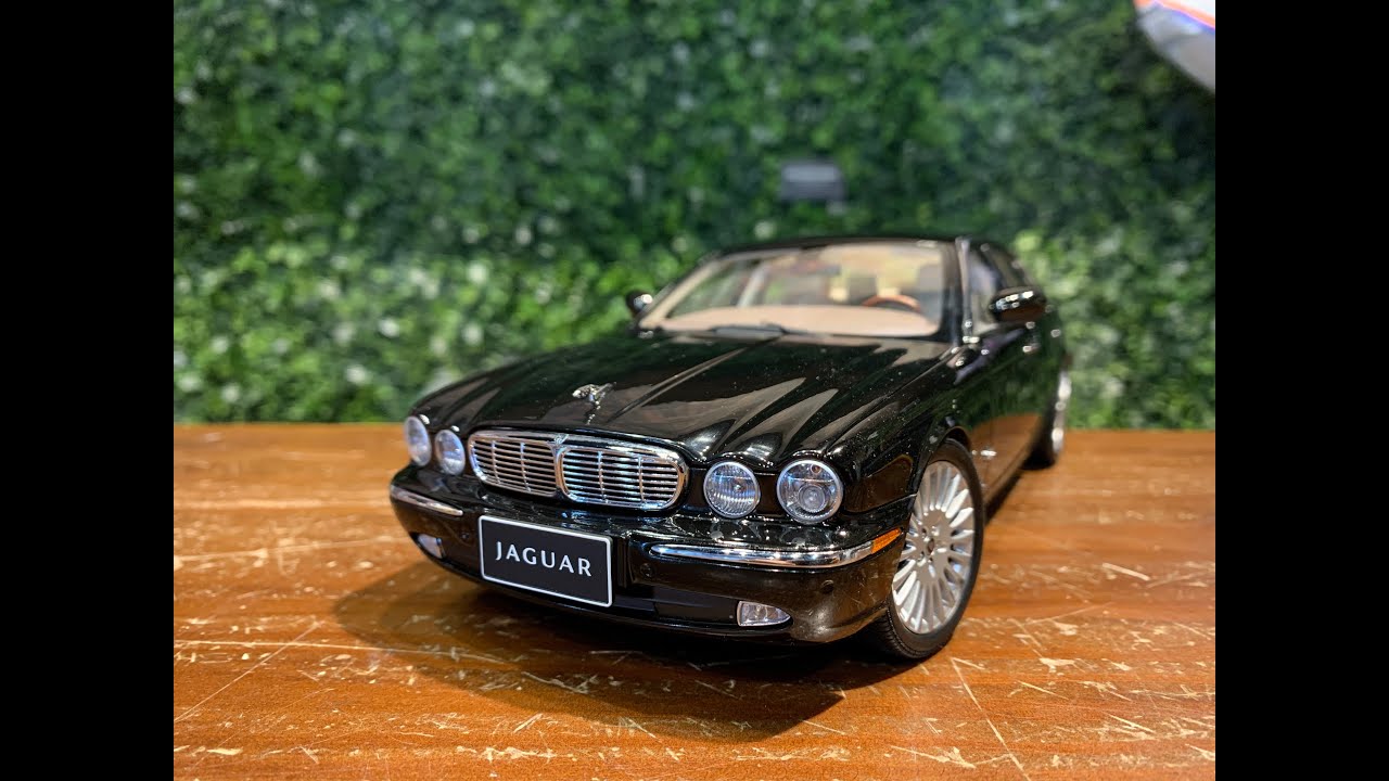 1/18 Almost Real Jaguar XJ6 X350 Ebony Black 810501 - YouTube