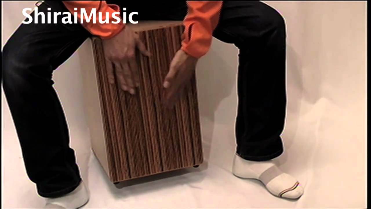 濱崎商会 カホン 両面タイプ FCR-310の紹介@シライミュージック - YouTube