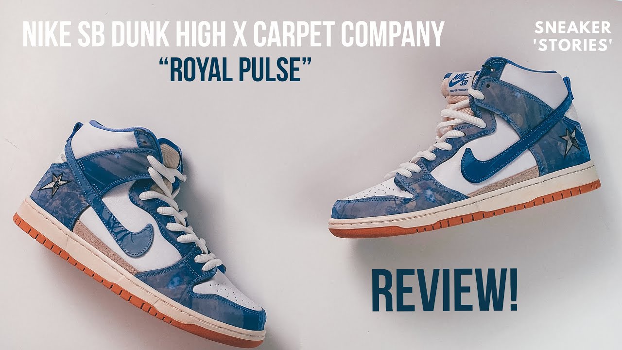 Nike SB Dunk High x Carpet Company (Review) - YouTube