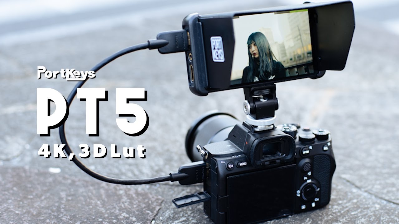 4K, 3DLut対応。カメラ外部モニターPortkeys PT5の使い方。 - YouTube