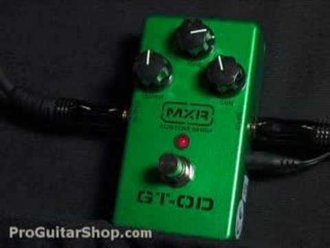 MXR Custom Shop GT-OD Overdrive Pedal - YouTube