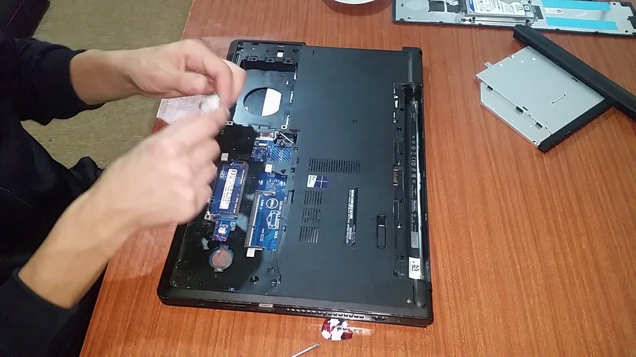 DELL Vostro 3559 disassemble power jack replacement - YouTube
