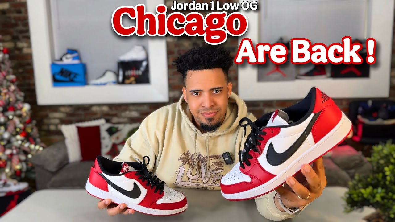 The Jordan 1 Low OG Chicago Is Coming Back in 2025 - YouTube