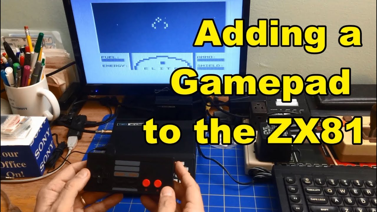 Adding a Gamepad to the Sinclair ZX81 / TS1000 - YouTube