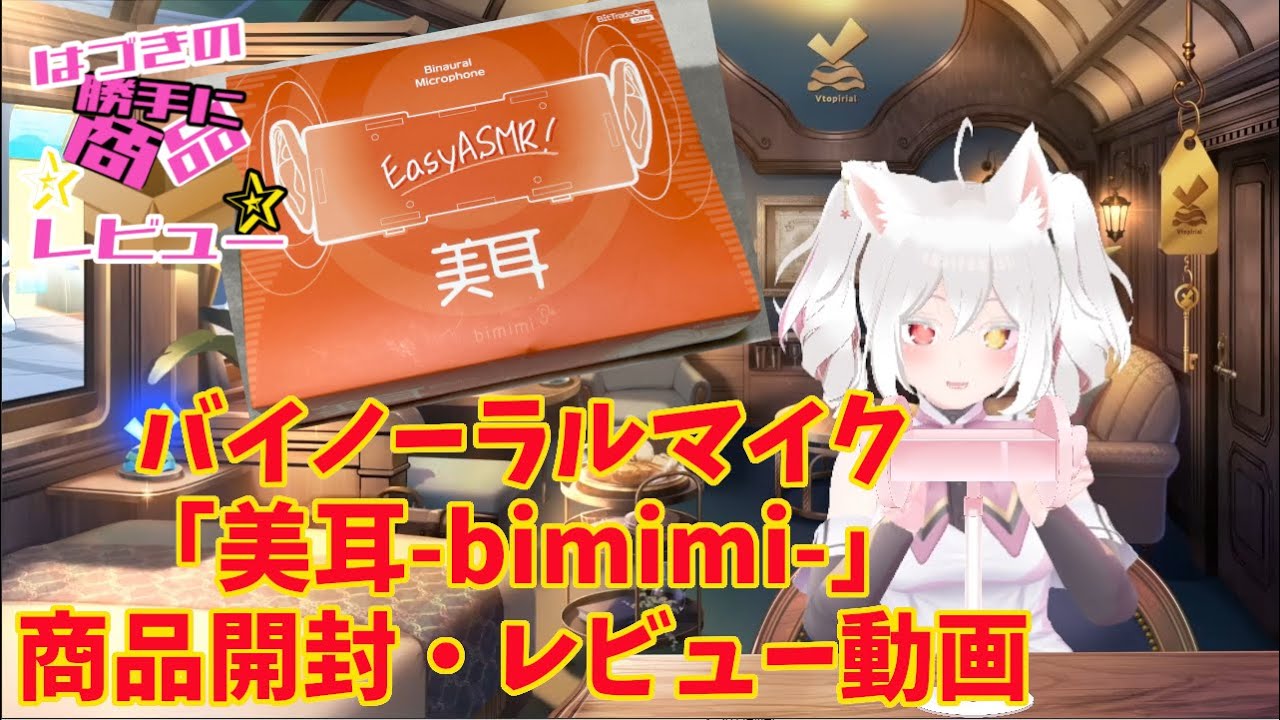 お手頃入門？本格的？ #ASMR #バイノーラルマイク 「美耳 -bimimi