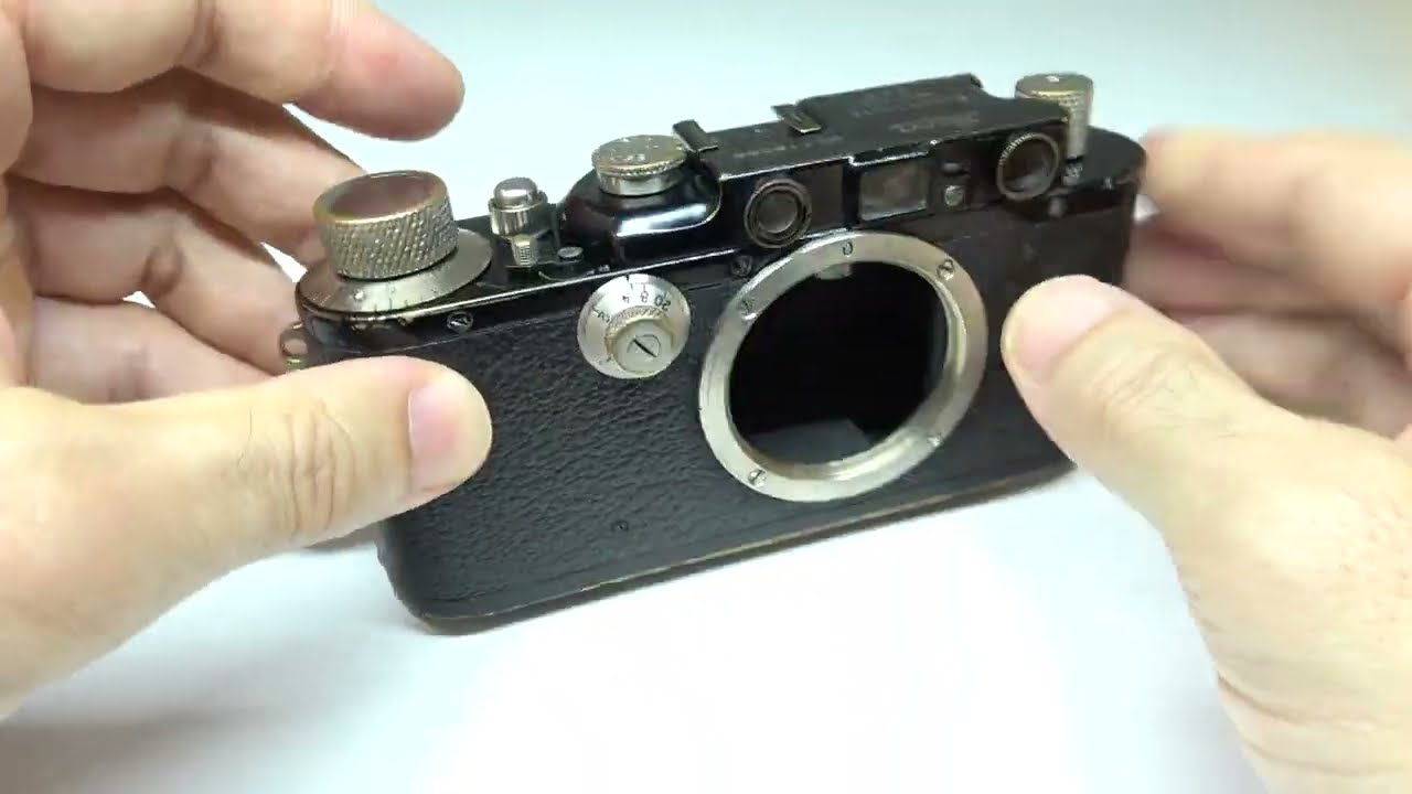 LEICA ライカ バルナック Ⅲ3 (D3) ブラックペイント 1933年製 整備済