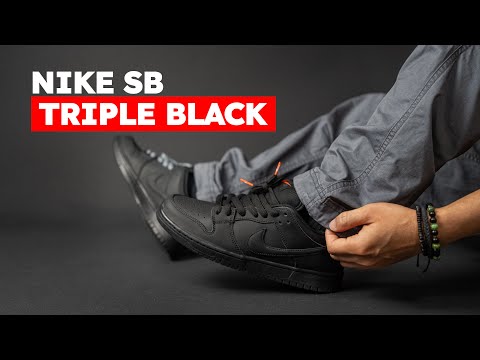 ON FEET DETAILED REVIEW: Nike SB Dunk Low Pro ISO - Triple Black