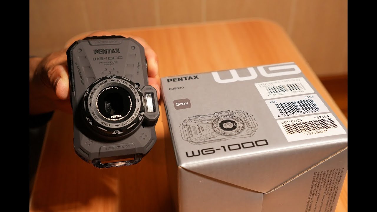 PENTAX WG-1000 防水デジカメ - YouTube