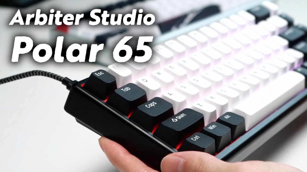 The most responsive Rapid Trigger keyboards: Arbiter Studio Polar