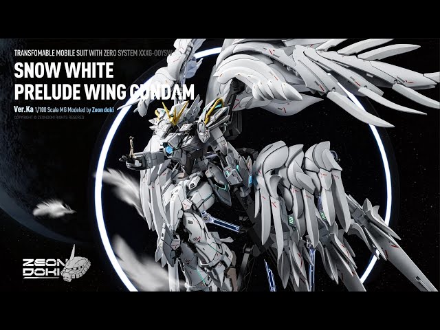 ウイングガンダムスノーホワイトプレリュード?? | Custom MG Wing