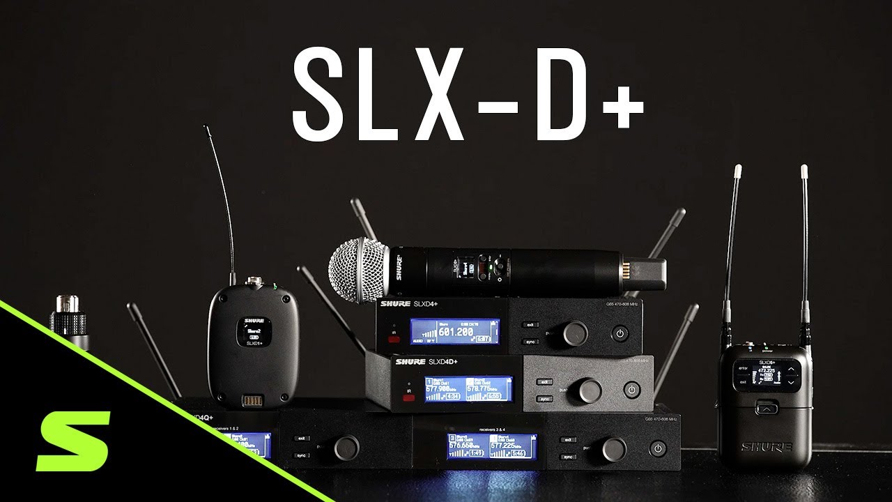 SLX-D+ - ワイヤレスマイクロホンシステム - Shure 日本