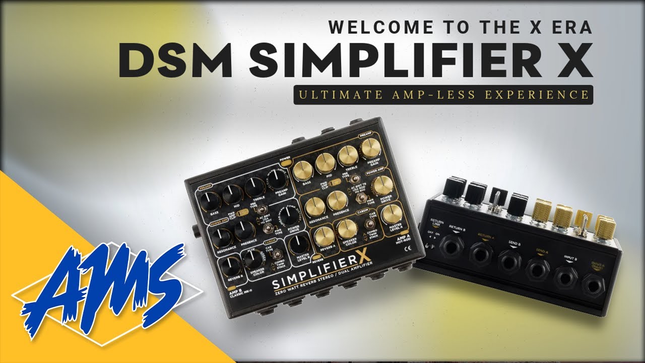 Simplify Your Rig with the DSM Simplifier X Amp Simulator - YouTube