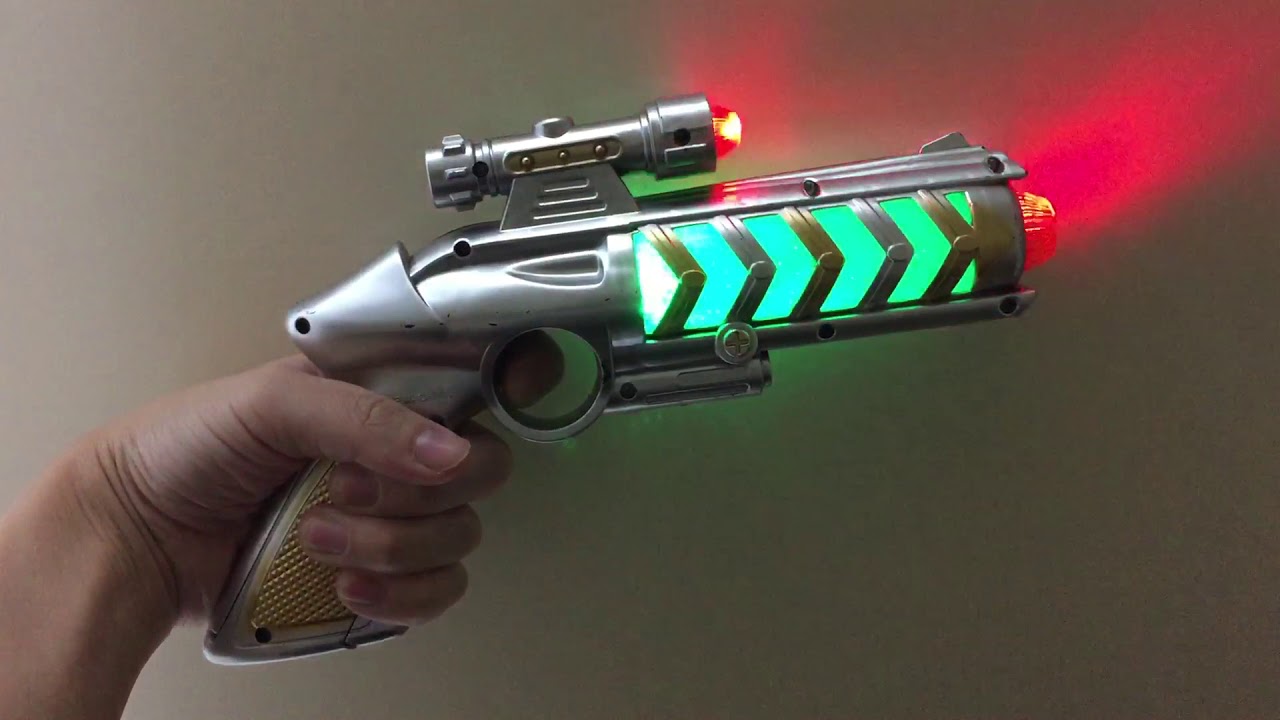 光り物】AK838サウンドガン 縁日 夜店 景品 おもちゃ銃【音が鳴るよ