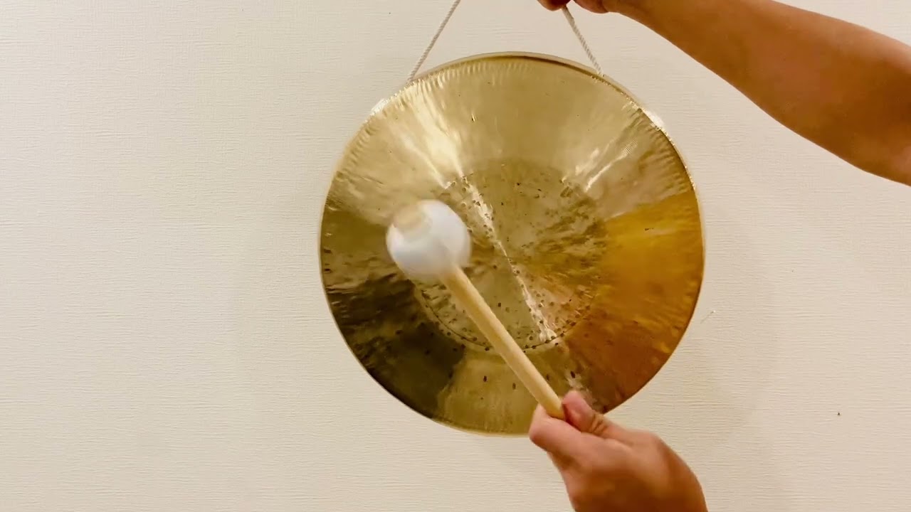 虎音銅鑼(低音) ドラ ゴング 36cm / Chinese Tiger sound gong(High