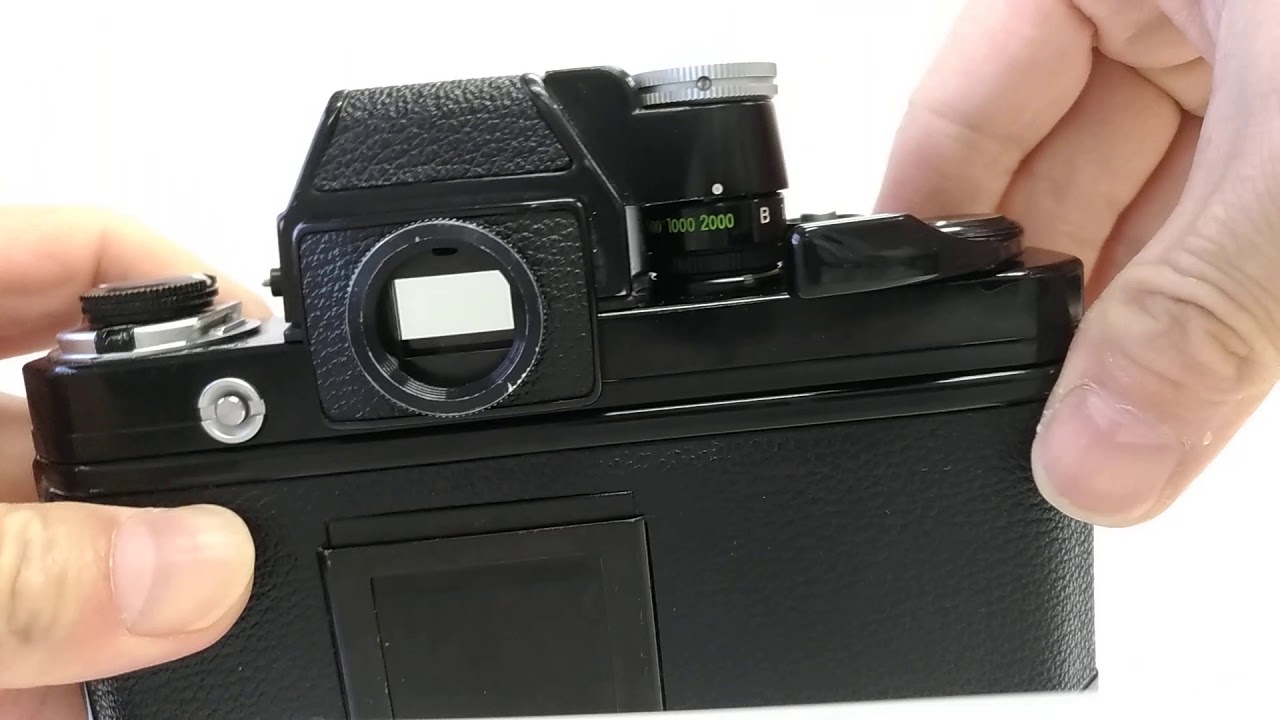 Nikon F2 Photomic DP-1 35mm SLR Film Camera Black with Ai